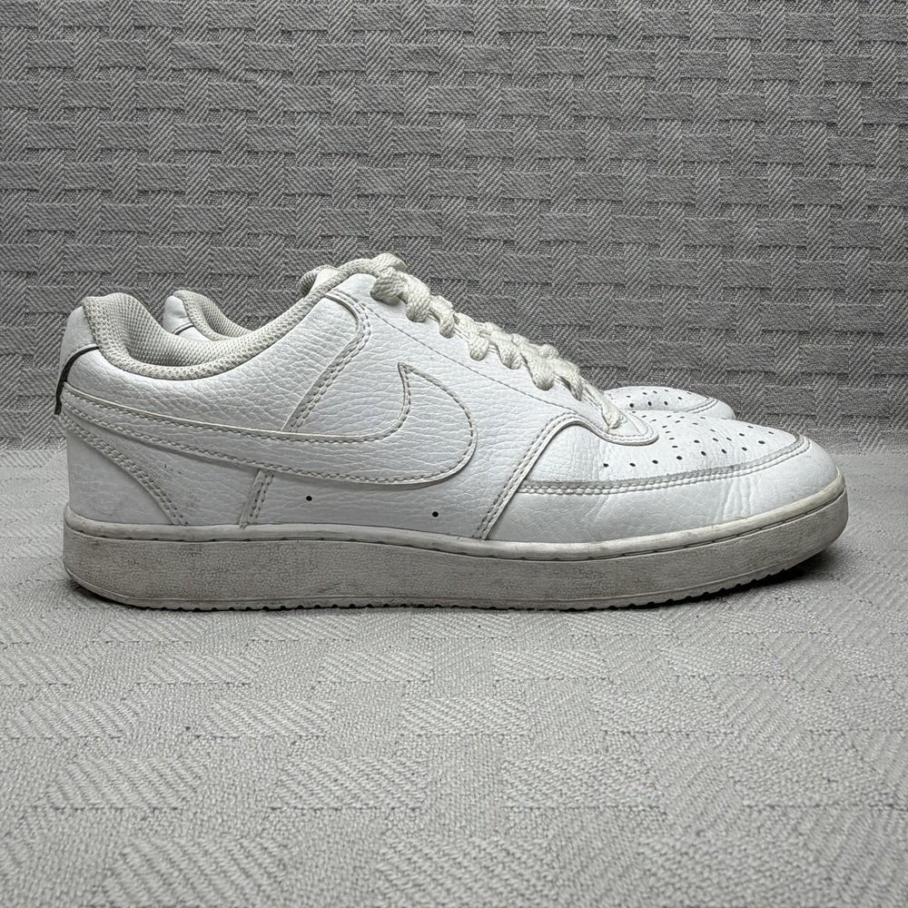 Nike Court Vision Low Triple White Men's SIze 8 CD5463-100‎